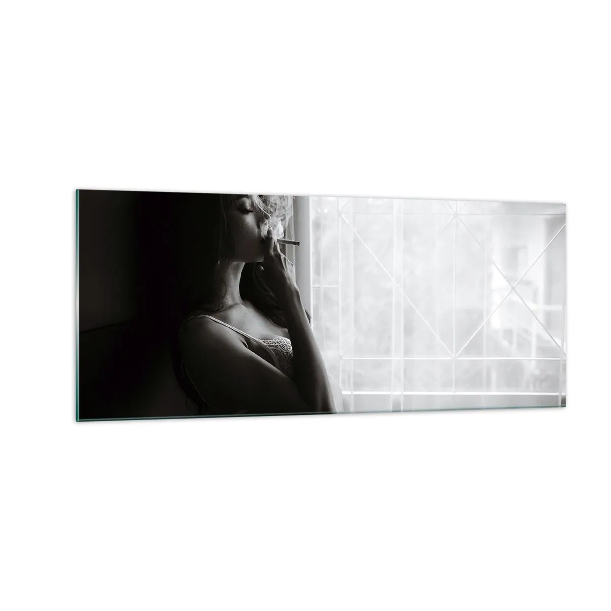 Quadro em vidro - Um momento sensual - 100x40 cm