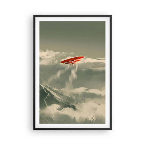 Pôster com moldura preta - O pioneiro destemido - 61x91 cm