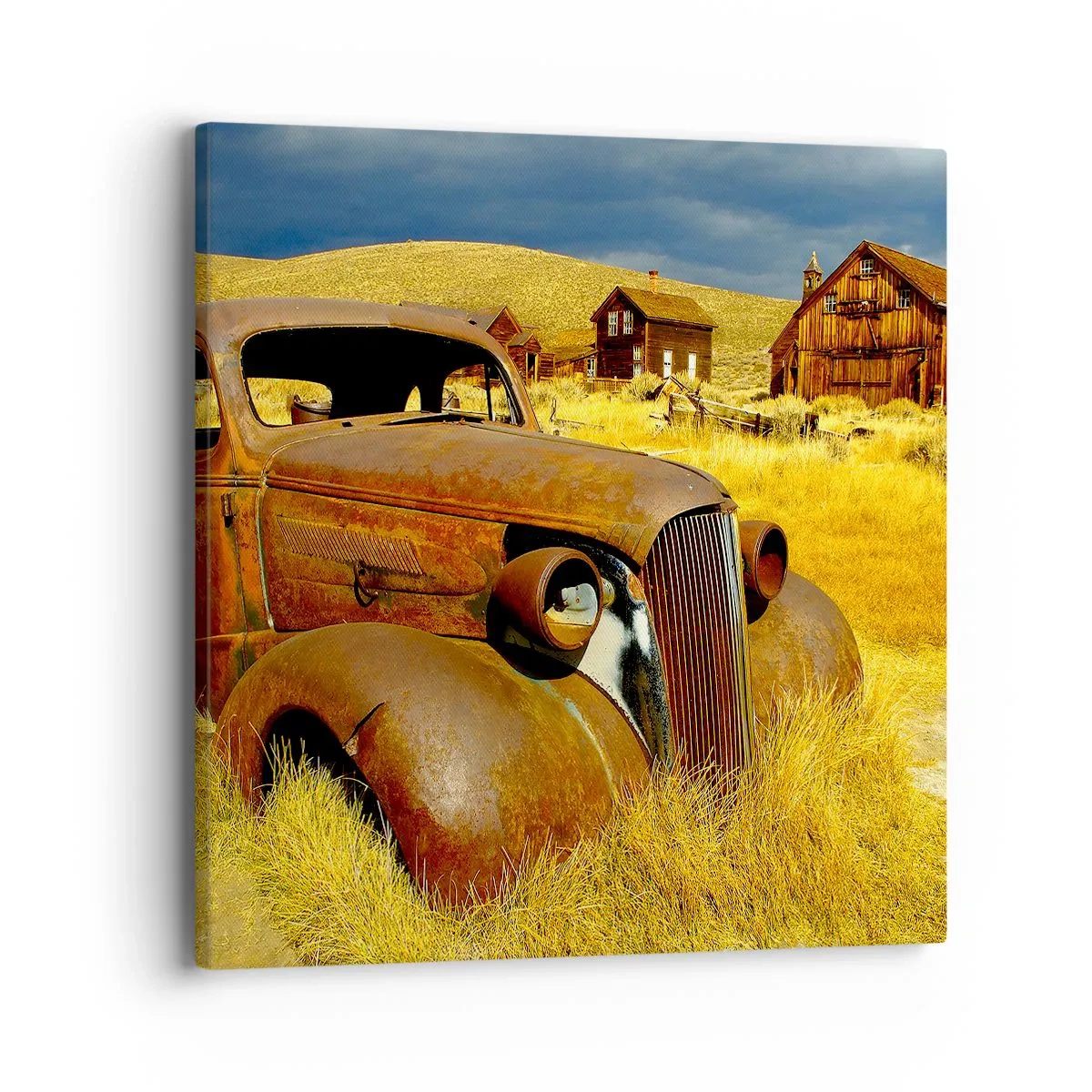 Quadro em tela - Um merecido descanso - 40x40 cm