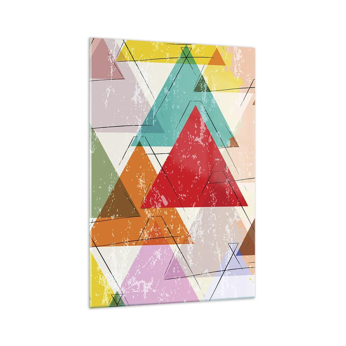 Quadro em vidro - Três por três - 70x100 cm