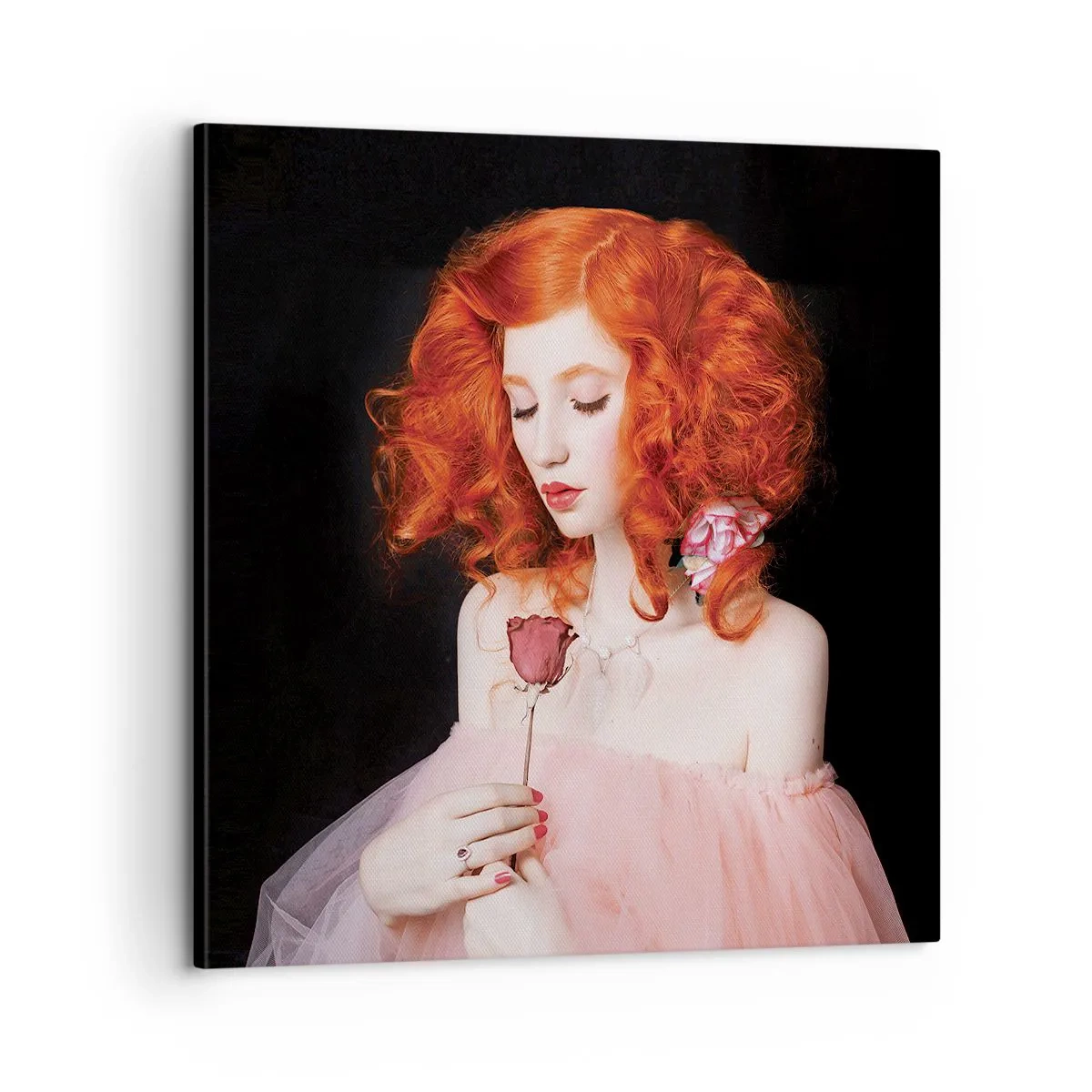 Quadro em tela - Em estilo barroco - 60x60 cm