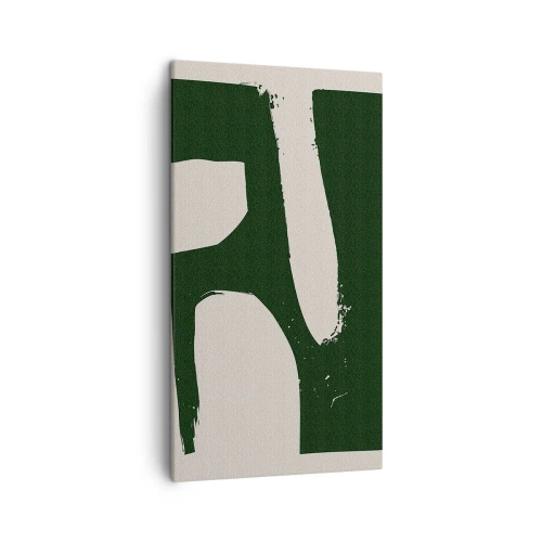Quadro em tela - Baías de branco - 45x80 cm