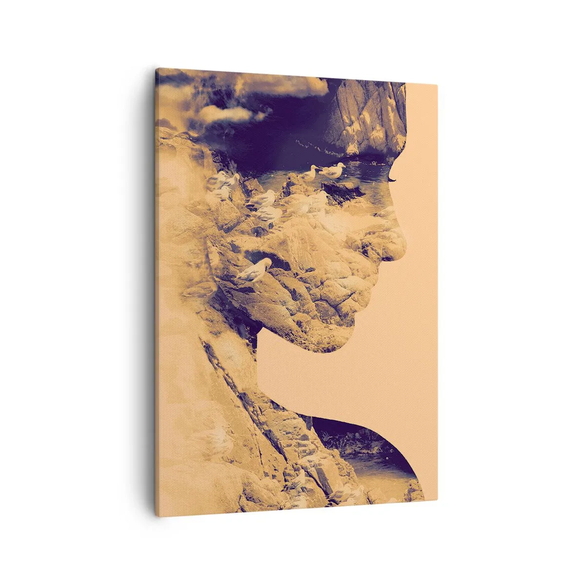 Quadro em tela - Linda por natureza - 50x70 cm