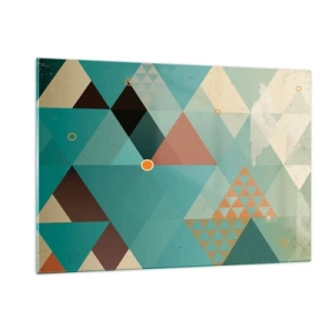 Quadro em vidro - A unidade de muitos, os muitos da unidade - 120x80 cm