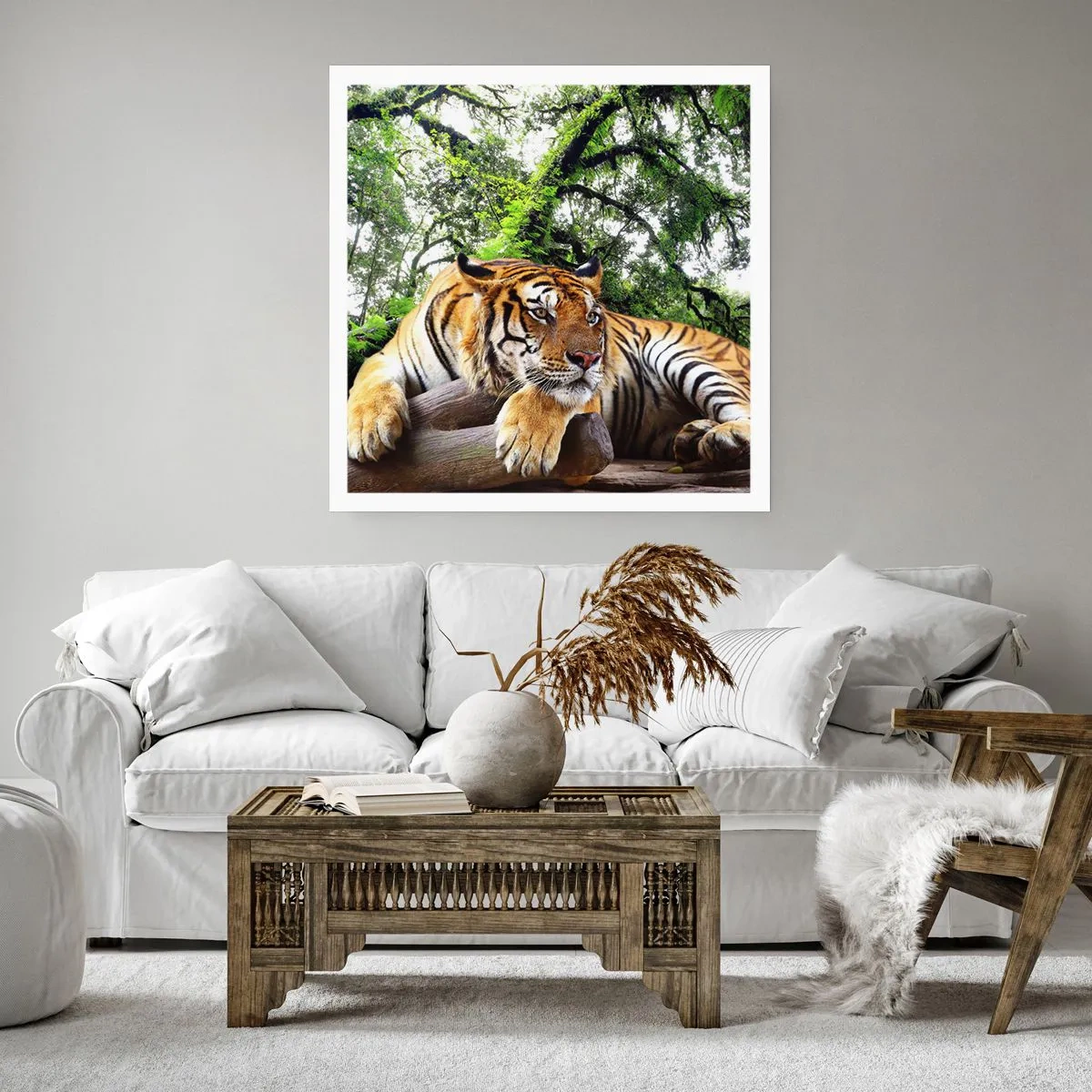 Pôster - Com os melhores cumprimentos - 50x50 cm