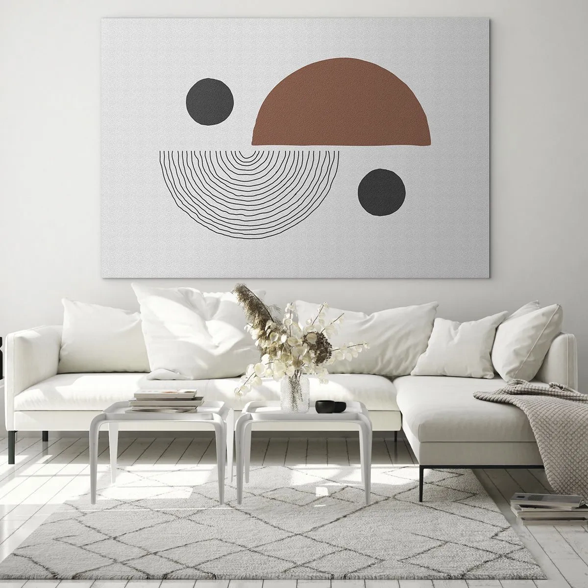 Quadro em vidro - Perfeição das rodas - 100x70 cm