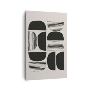 Quadro em tela - Ofertas indiferentes - 80x120 cm