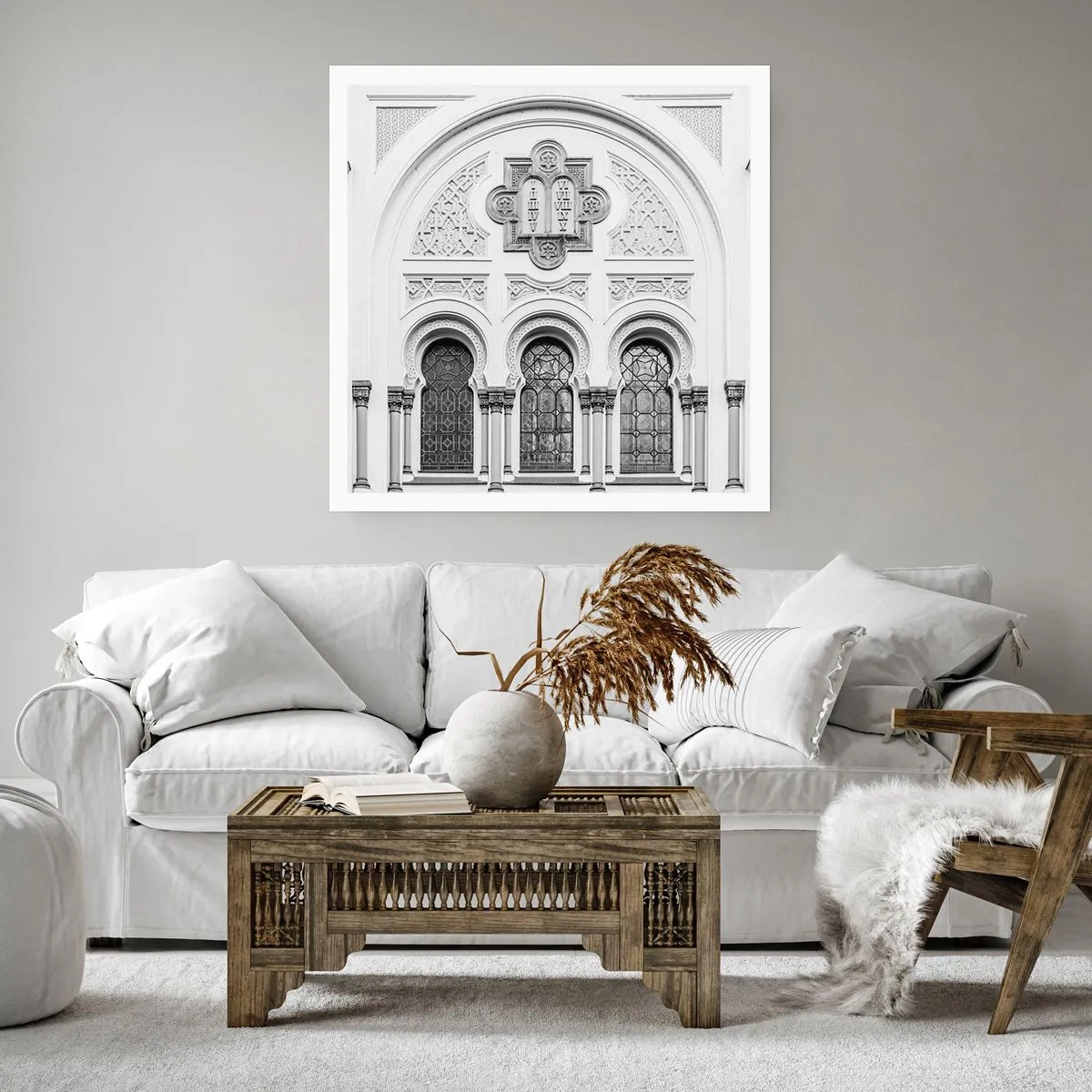 Pôster - Na fronteira das culturas - 40x40 cm