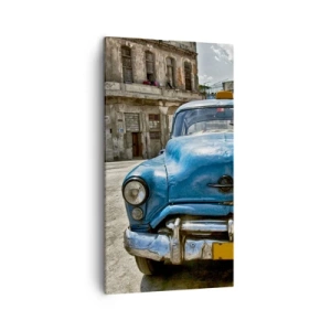 Quadro em tela - O antigo é lindo - 45x80 cm