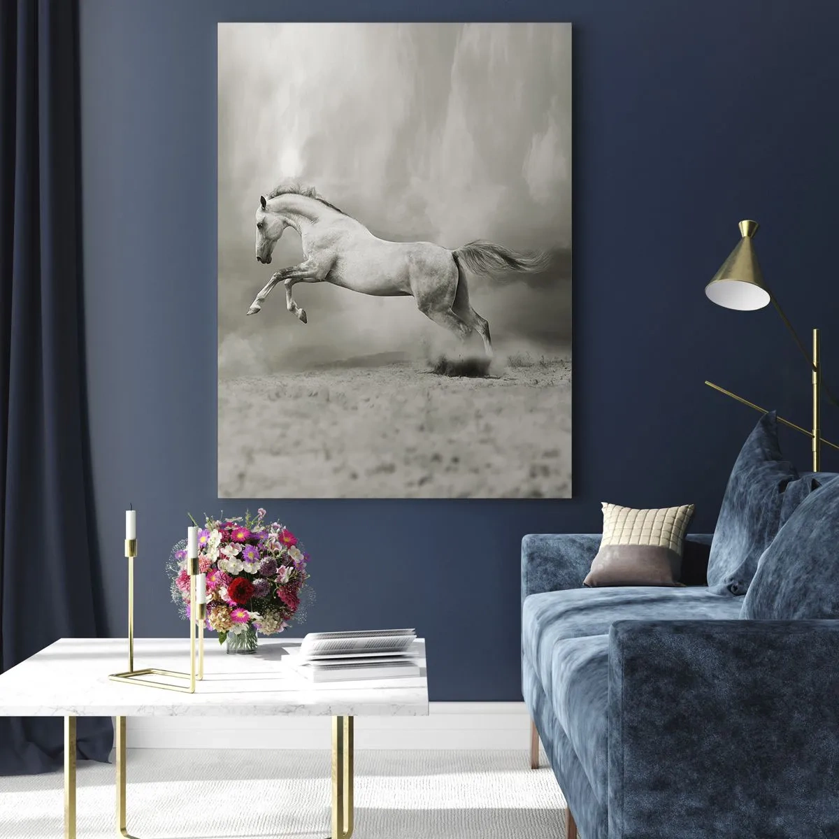 Quadro em vidro - Entre o acordar e sonhar - 50x70 cm