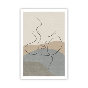 Pôster - Como uma pincelada - 61x91 cm