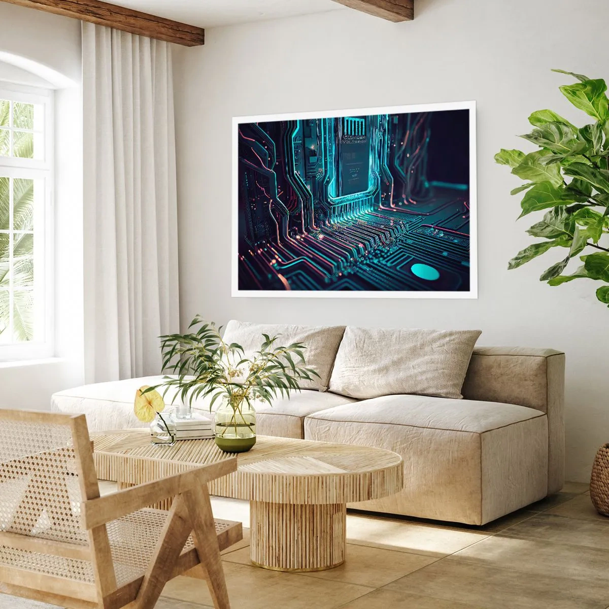 Pôster - Só estou a pensar... - 91x61 cm