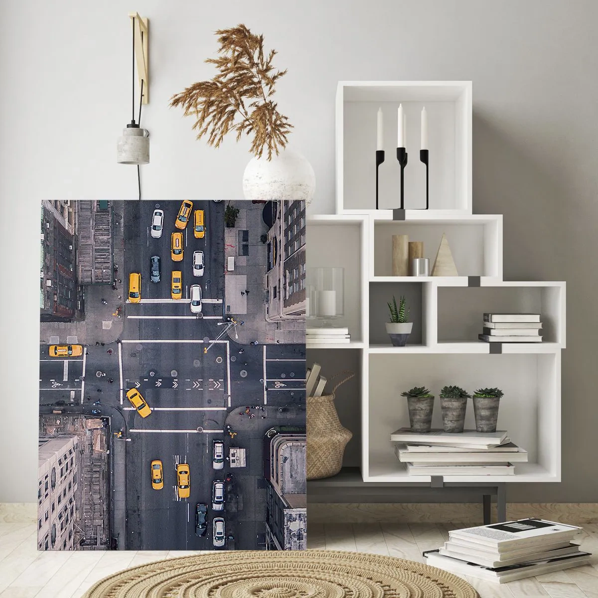 Quadro em vidro - Escolha simples - 50x70 cm