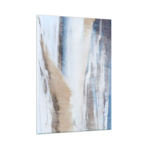 Quadro em vidro - Composição de inverno - 50x70 cm