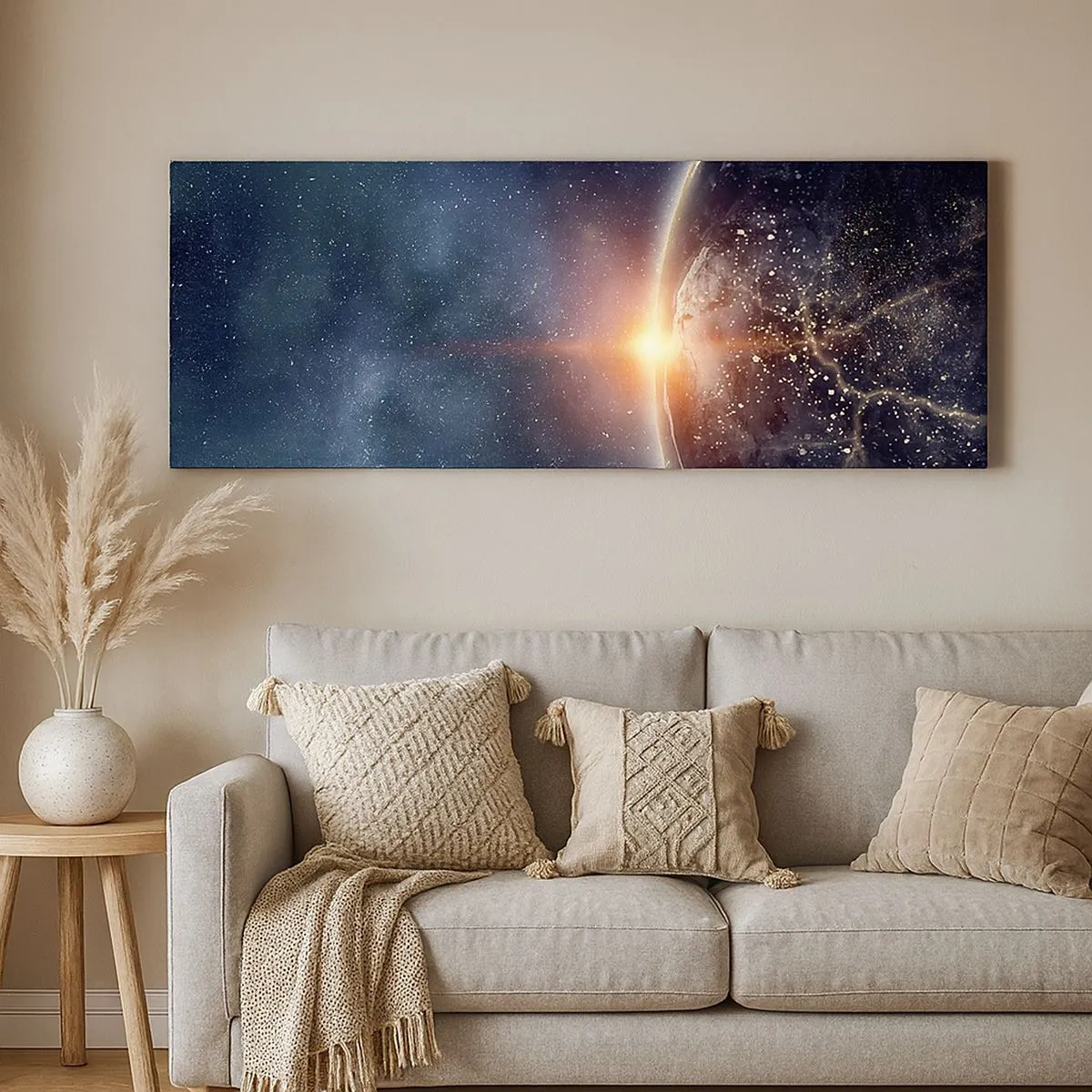 Quadro em tela - Numa nova perspetiva - 100x40 cm
