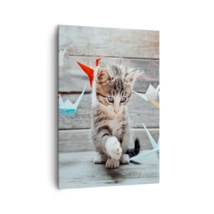 Quadro em tela - Primeira lição - 70x100 cm