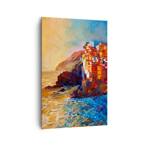 Quadro em tela - Vibrações italianas - 80x120 cm