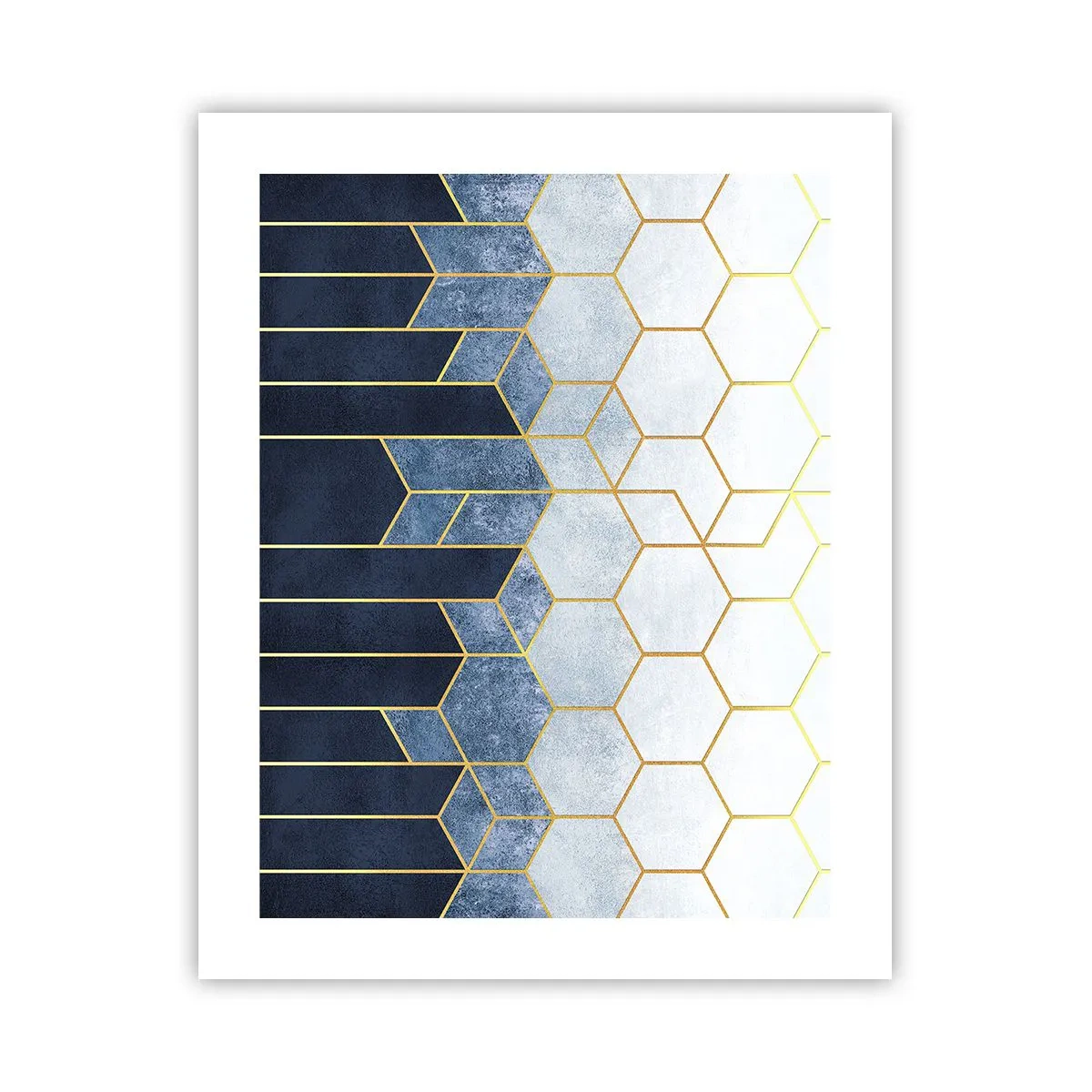 Pôster - Composição em ritmo sincopado - 40x50 cm