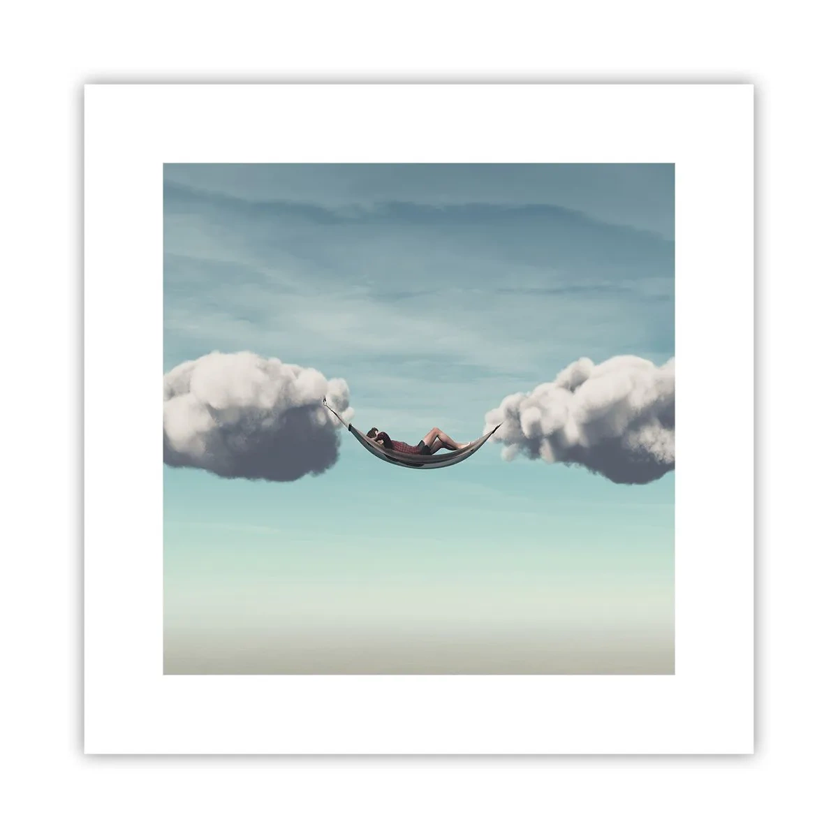 Pôster - A felicidade do momento - 30x30 cm