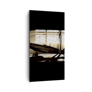 Quadro em tela - Descanso do guerreiro - 55x100 cm