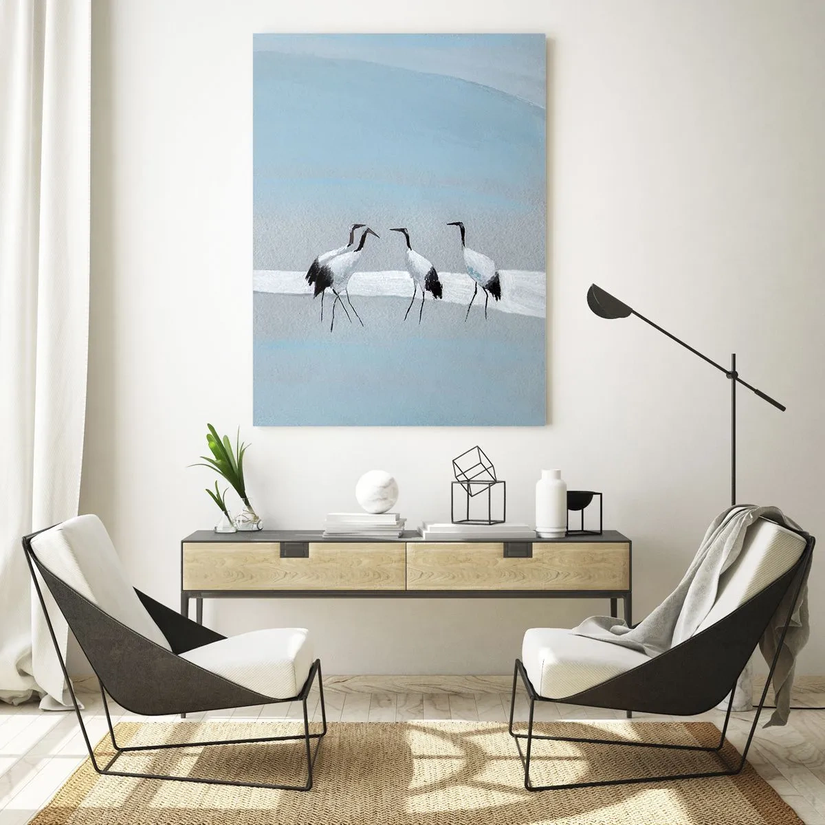 Quadro em vidro - Depois de um dia quente - 50x70 cm