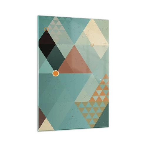 Quadro em vidro - A unidade de muitos, os muitos da unidade - 80x120 cm