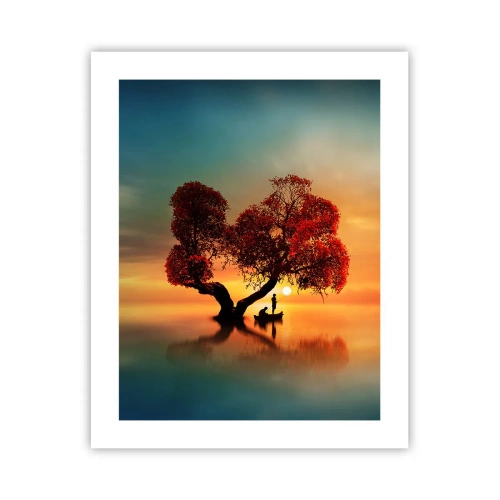 Pôster - A distância e o silêncio do mundo - 40x50 cm