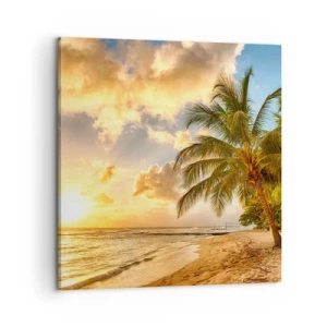 Quadro em tela - Eterno verão, férias eternas - 60x60 cm