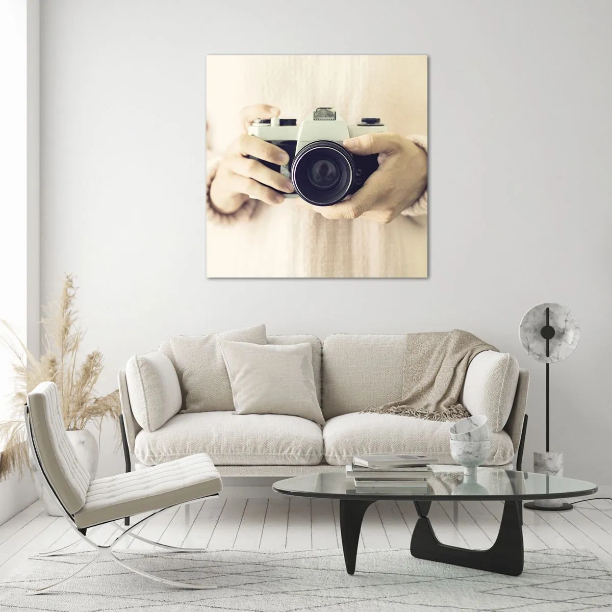 Quadro em vidro - Para ver mais... - 60x60 cm