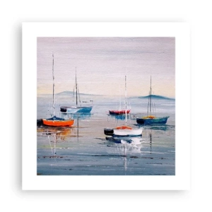 Pôster - Um merecido descanso - 40x40 cm