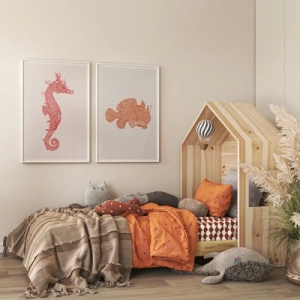 Ginger coral reef - Inspiração para um quarto infantil