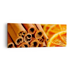 Quadro em tela - Sente o cheiro? - 140x50 cm