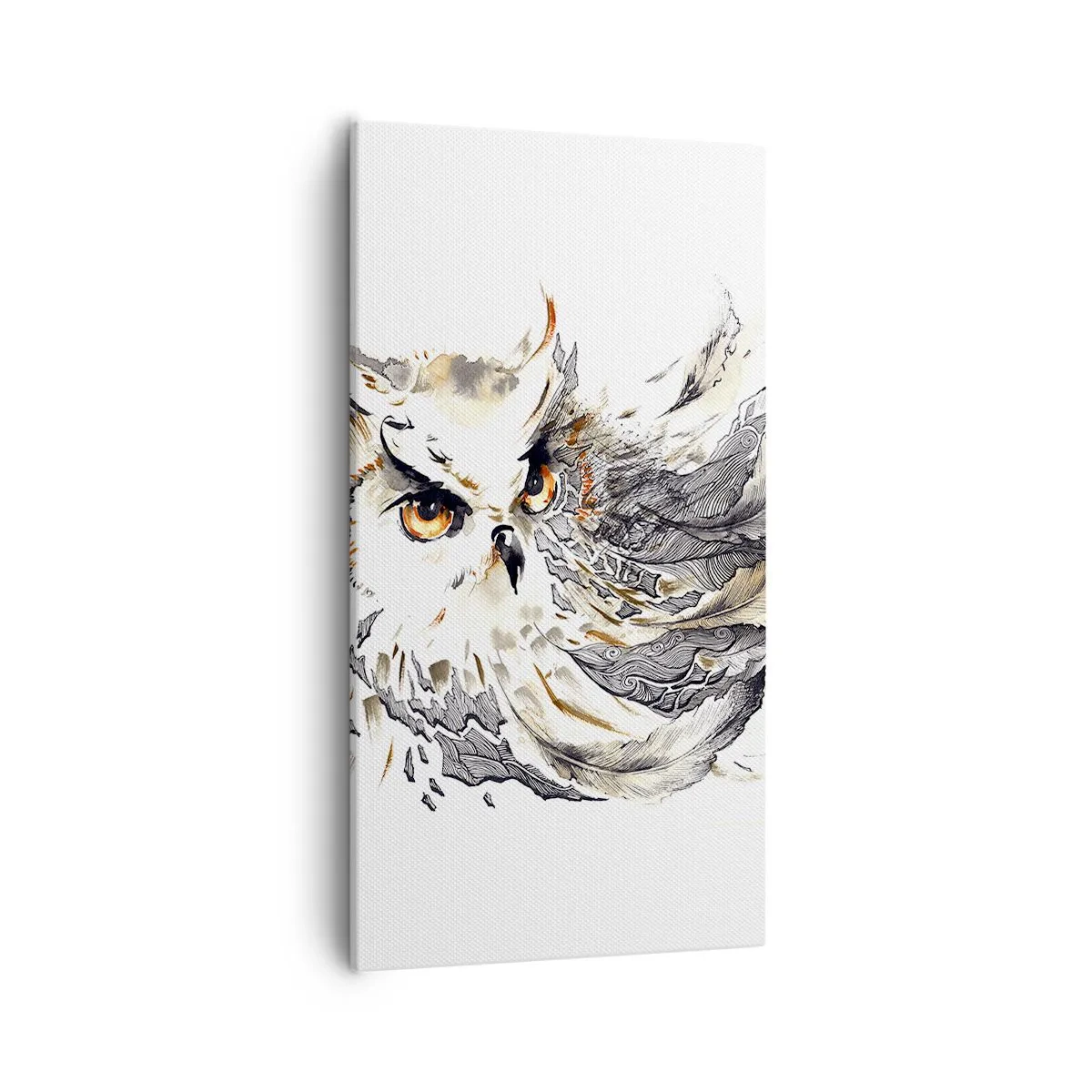 Quadro em tela - Ela veio do mundo da magia - 55x100 cm