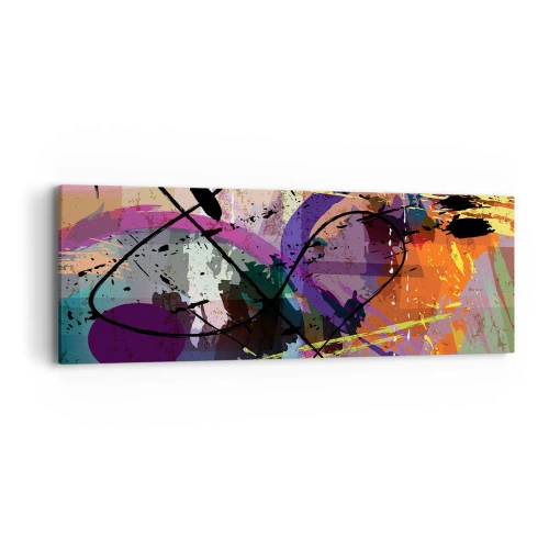 Quadro em tela - Pode ir direto ou ao redor - 90x30 cm