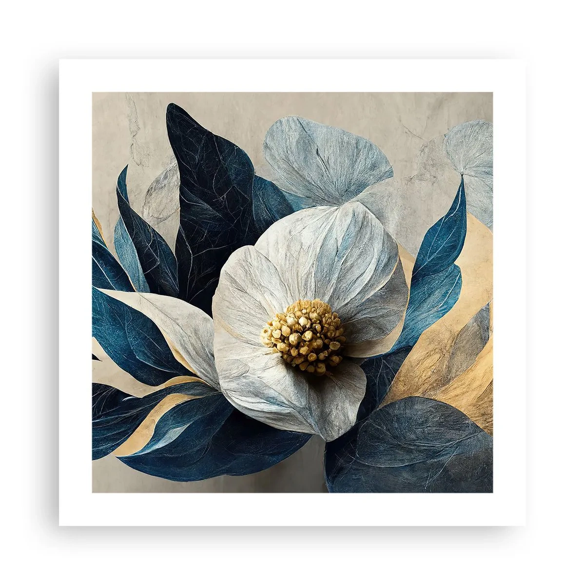 Pôster - Tem um coração de ouro - 50x50 cm