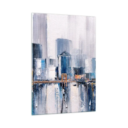 Quadro em vidro - Impressão de Nova York - 50x70 cm