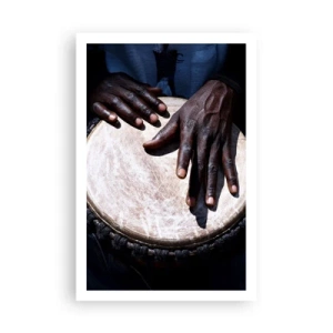 Pôster - Viva no seu próprio ritmo - 61x91 cm