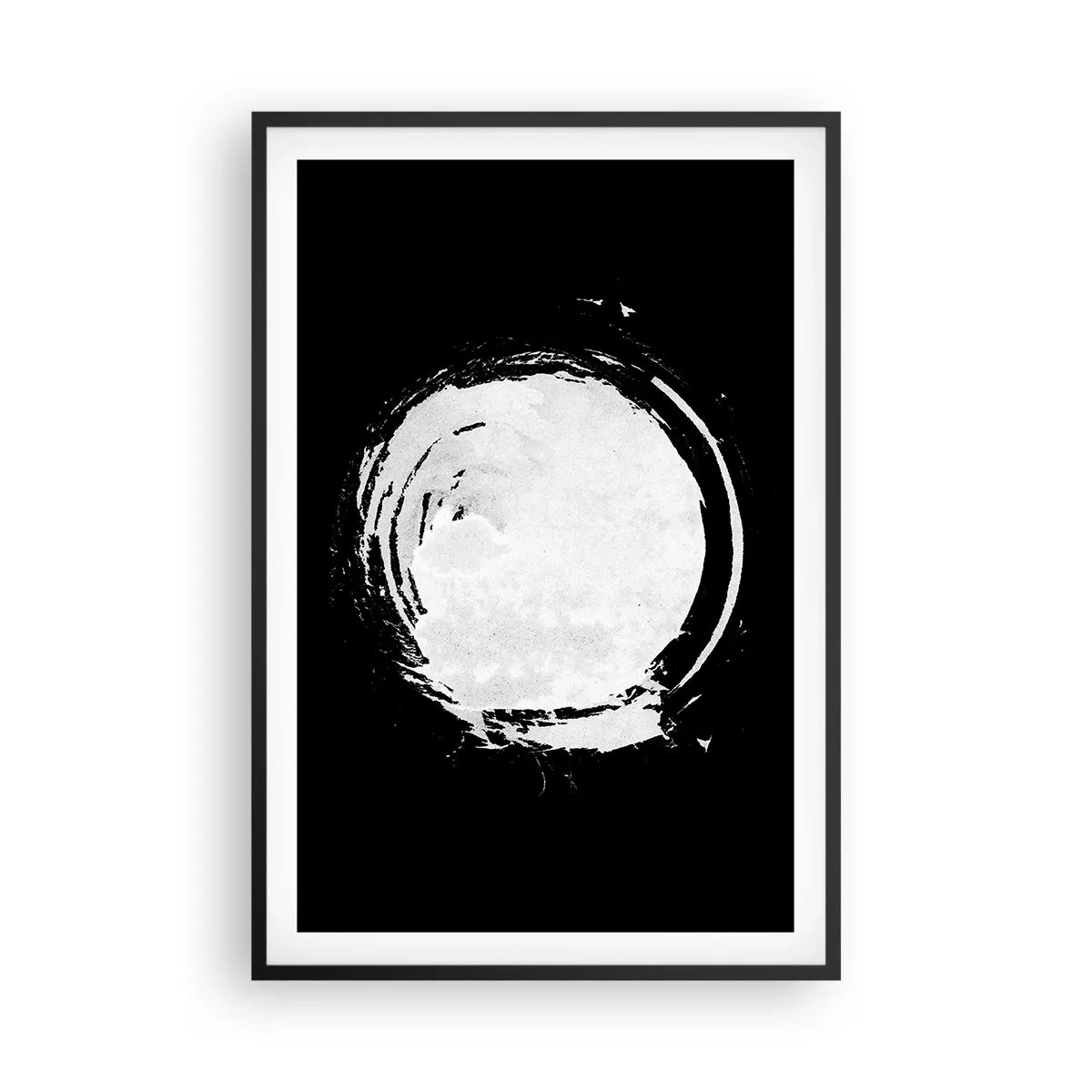 Pôster com moldura preta - Boa saída - 61x91 cm