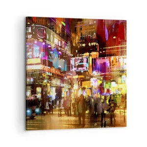 Quadro em tela - Num mar de luz - 60x60 cm