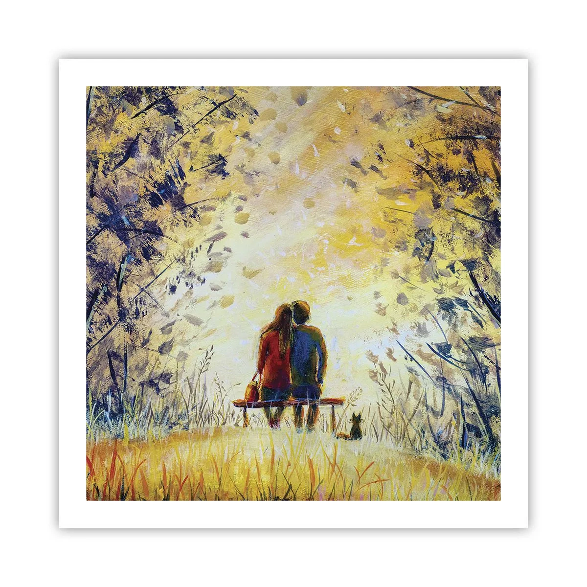 Pôster - Um momento mágico - 60x60 cm