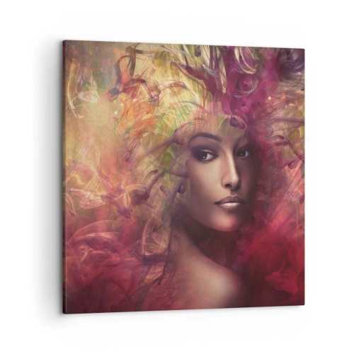 Quadro em tela - Estou aqui! - 50x50 cm