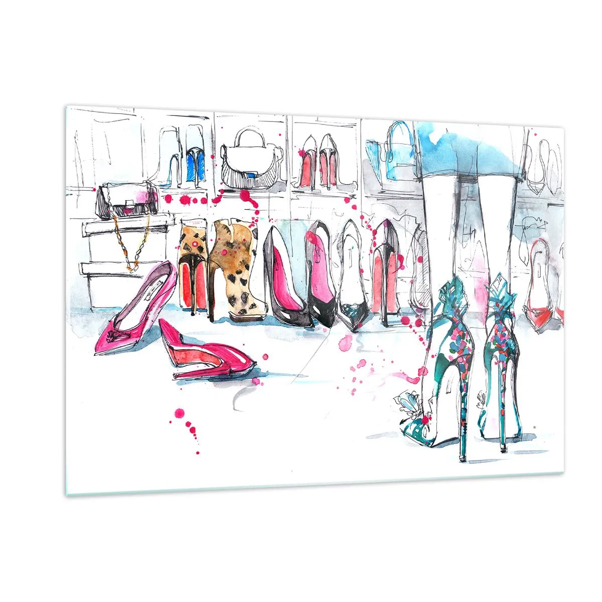 Quadro em vidro - Abre-te, sésamo - 120x80 cm