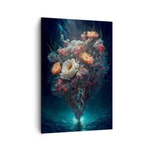 Quadro em tela - Um estranho jardim - 70x100 cm