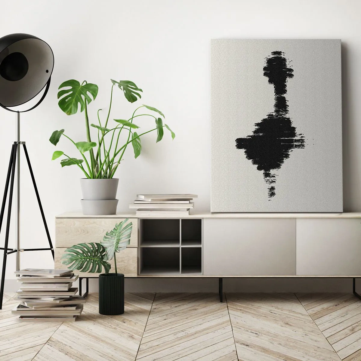 Quadro em tela - Vibrações da imaginação - 70x100 cm