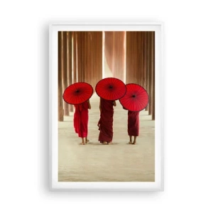 Pôster em moldura branca - A caminho da Terra Pura - 61x91 cm