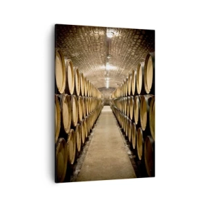 Quadro em tela - Em um porão de tijolos - 50x70 cm