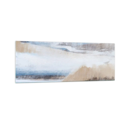 Quadro em vidro - Composição de inverno - 140x50 cm
