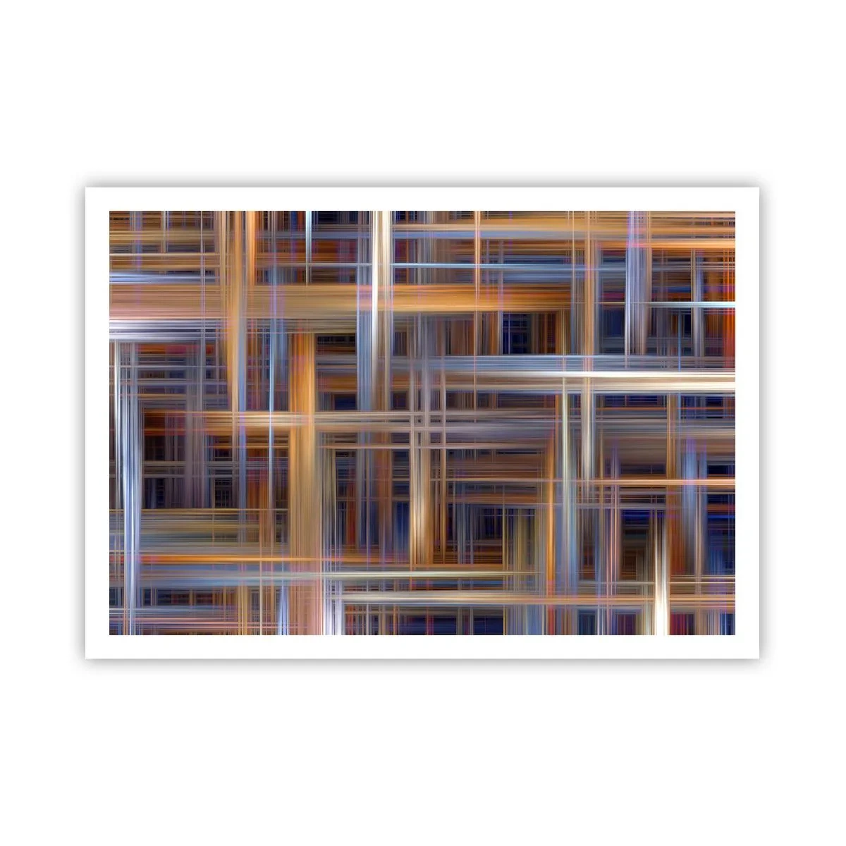 Pôster - Tecido de luz - 100x70 cm