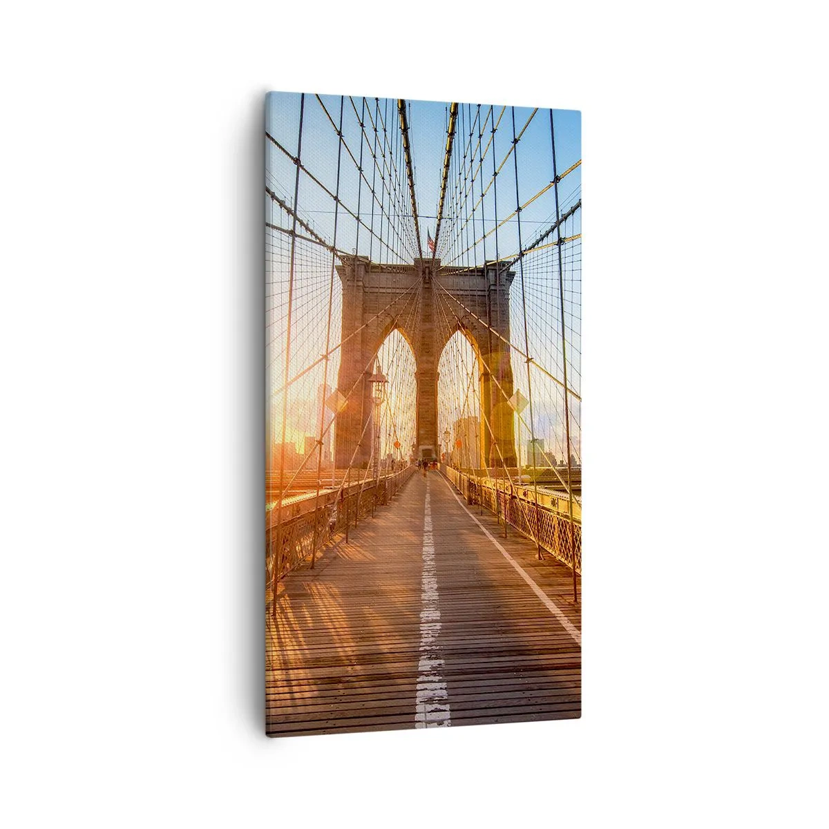 Quadro em tela - Na Ponte Dourada - 55x100 cm