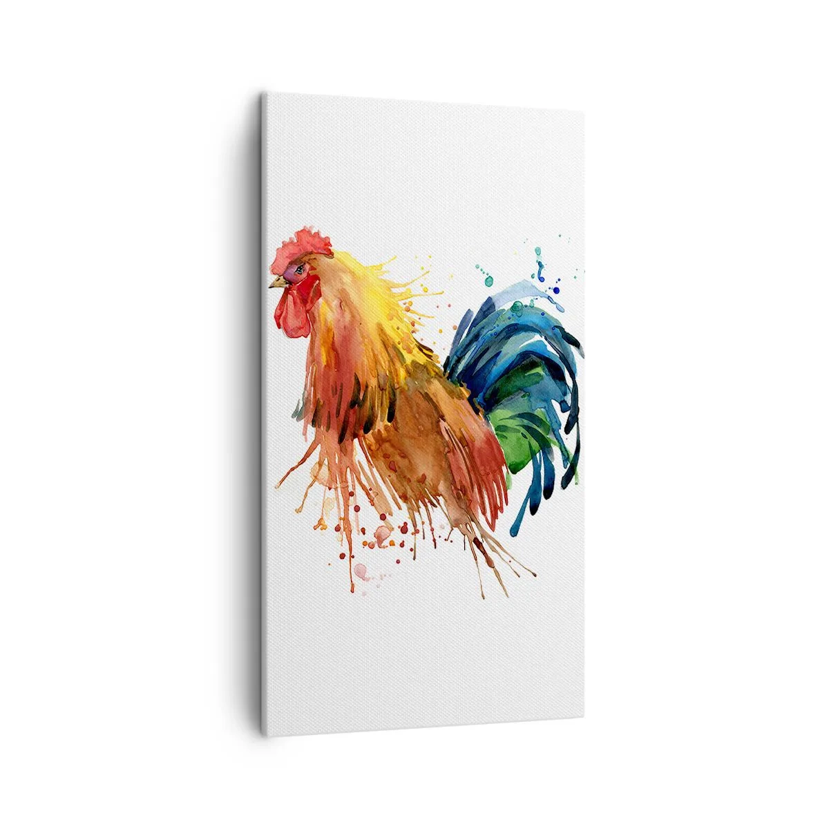 Quadro em tela - Manto real, orgulho real - 45x80 cm